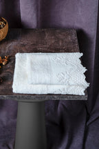 Tual İşlemeli Yüz Havlusu (50 x 90 cm)