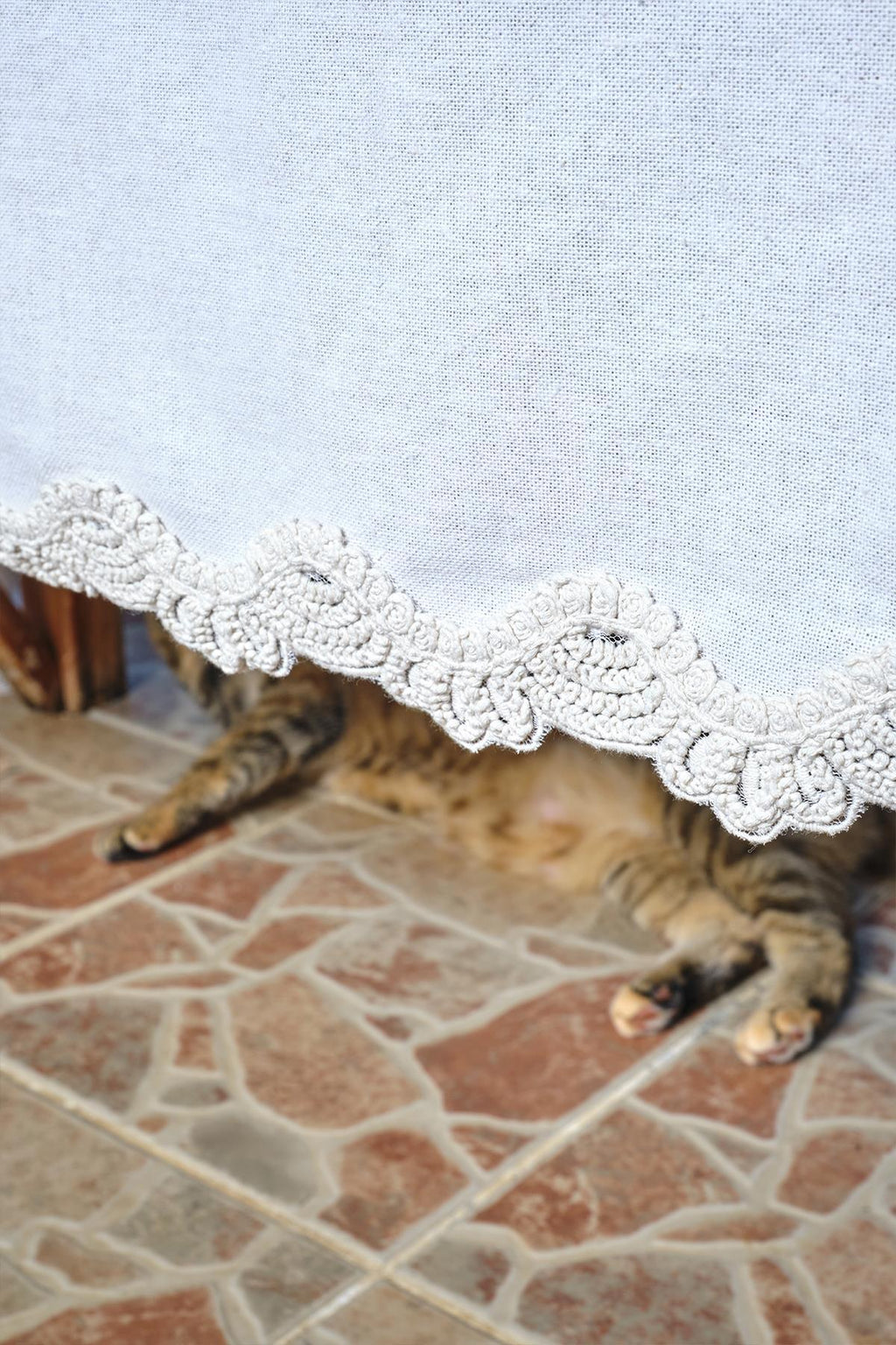 Vole Runner'lı Masa Örtüsü (150 x 250 cm) - Nazik Home - Yuvama Değer!