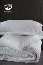 Zarif 300 TC Dantelli Pamuk Saten Çift Kişilik 6 Parça Nevresim Takımı - Nazik Home - Yuvama Değer!