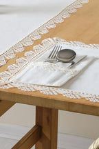 Zarif 4'lü Leke Tutmaz Kaşıklık - Nazik Home - Yuvama Değer!